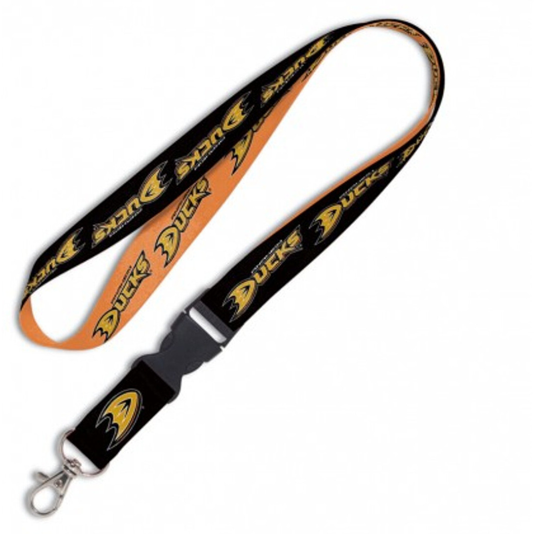 Anaheim Ducks Lanyard with Detachable Buckle - Special Order