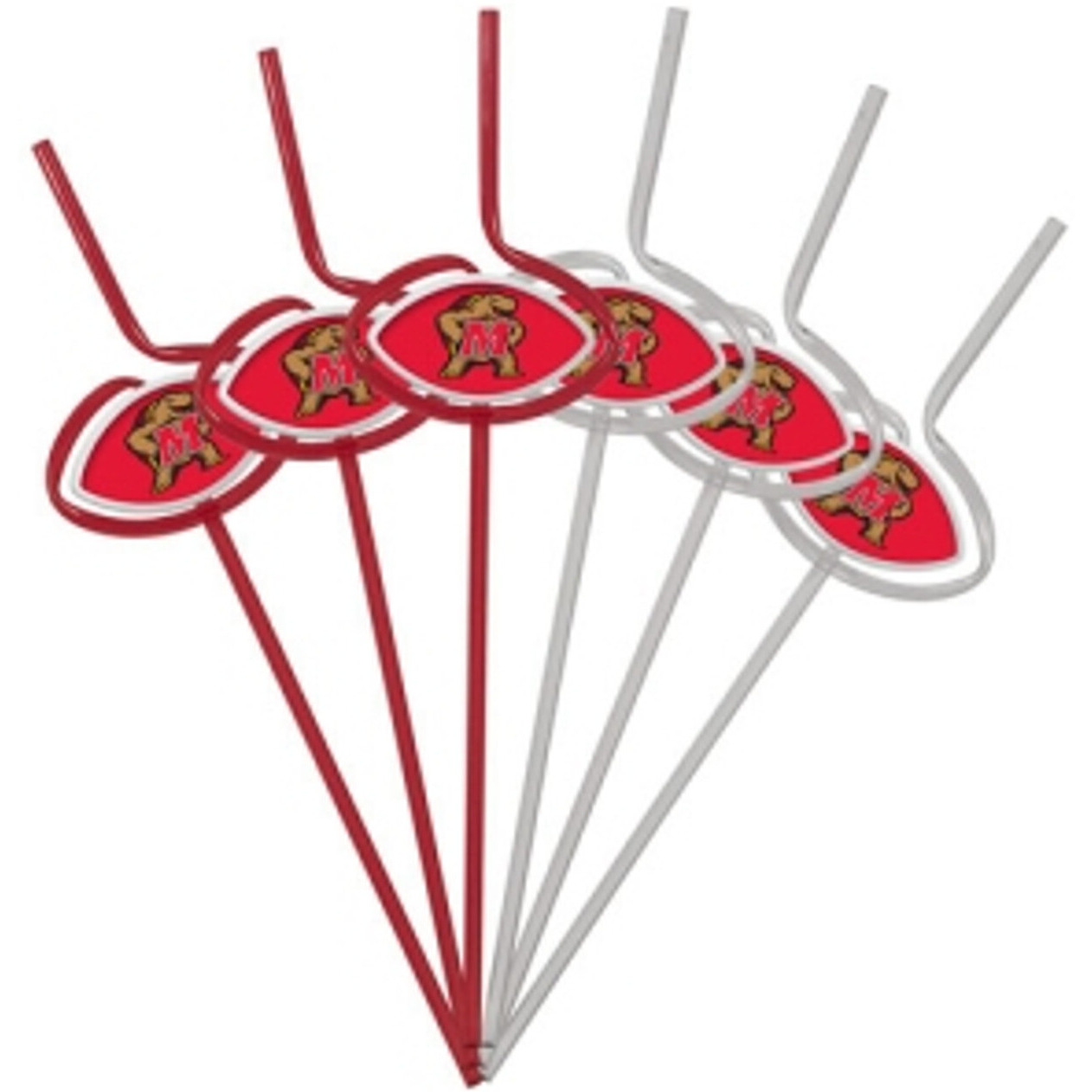 Maryland Terrapins Team Sipper Straws CO