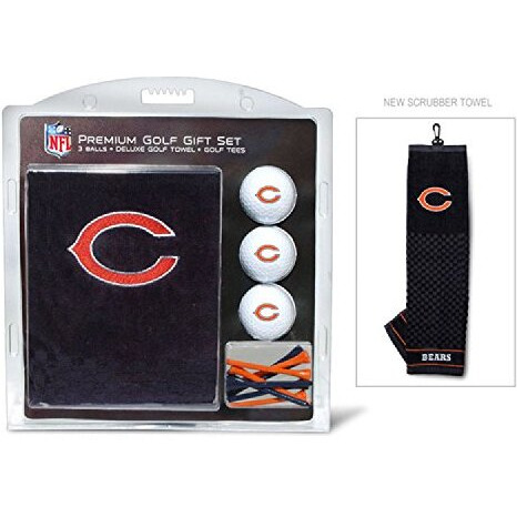 Chicago Bears Golf Gift Set with Embroidered Towel