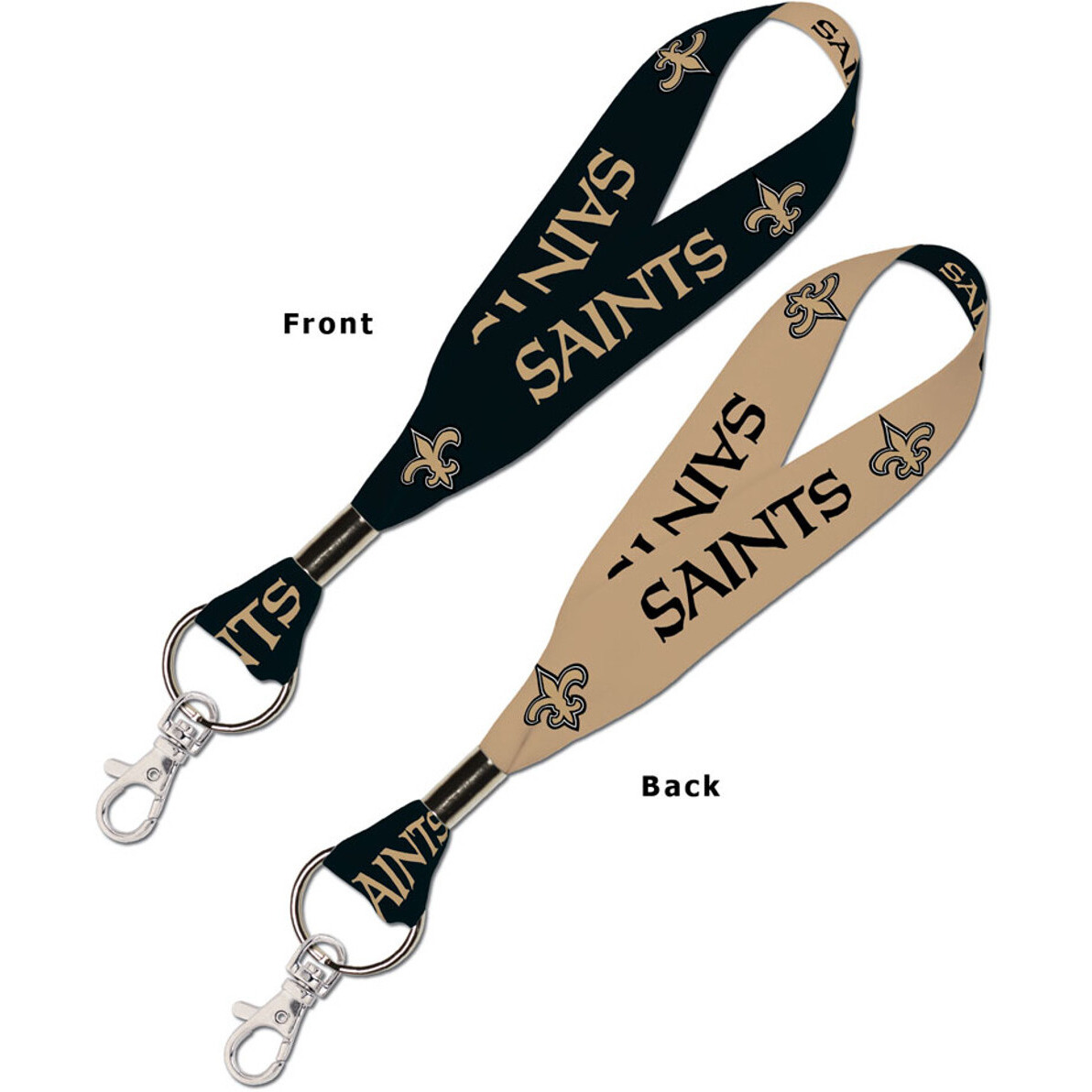 New Orleans Saints Key Strap 1 Inch