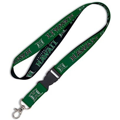 Hawaii Rainbows Lanyard with Detachable Buckle