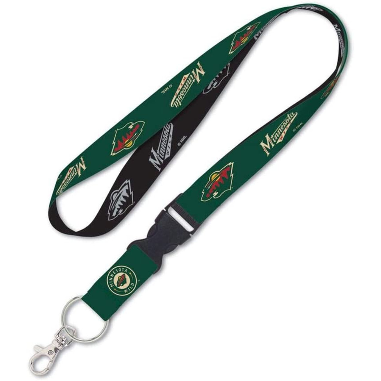 Minnesota Wild Lanyard with Detachable Buckle