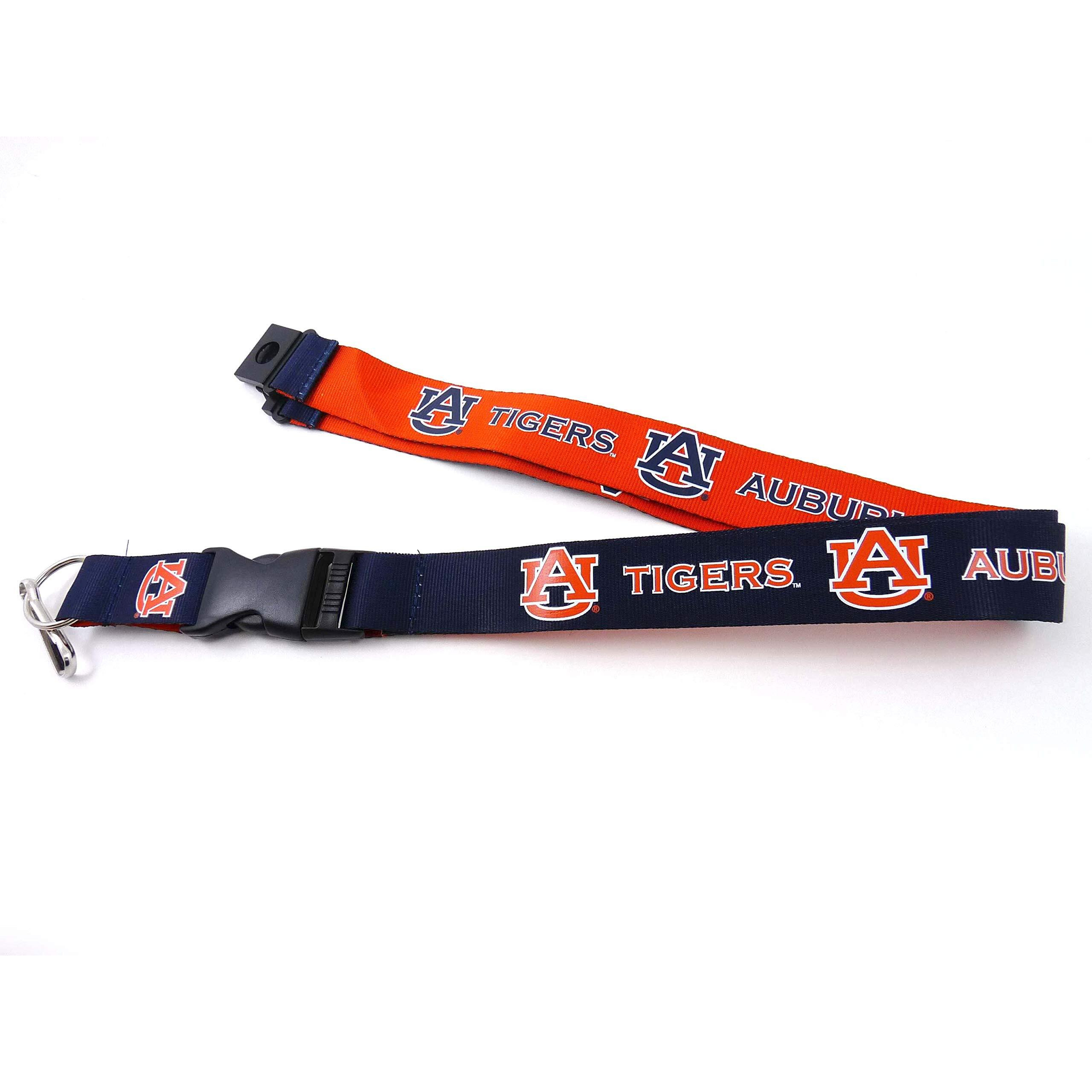 Auburn Tigers Lanyard Reversible