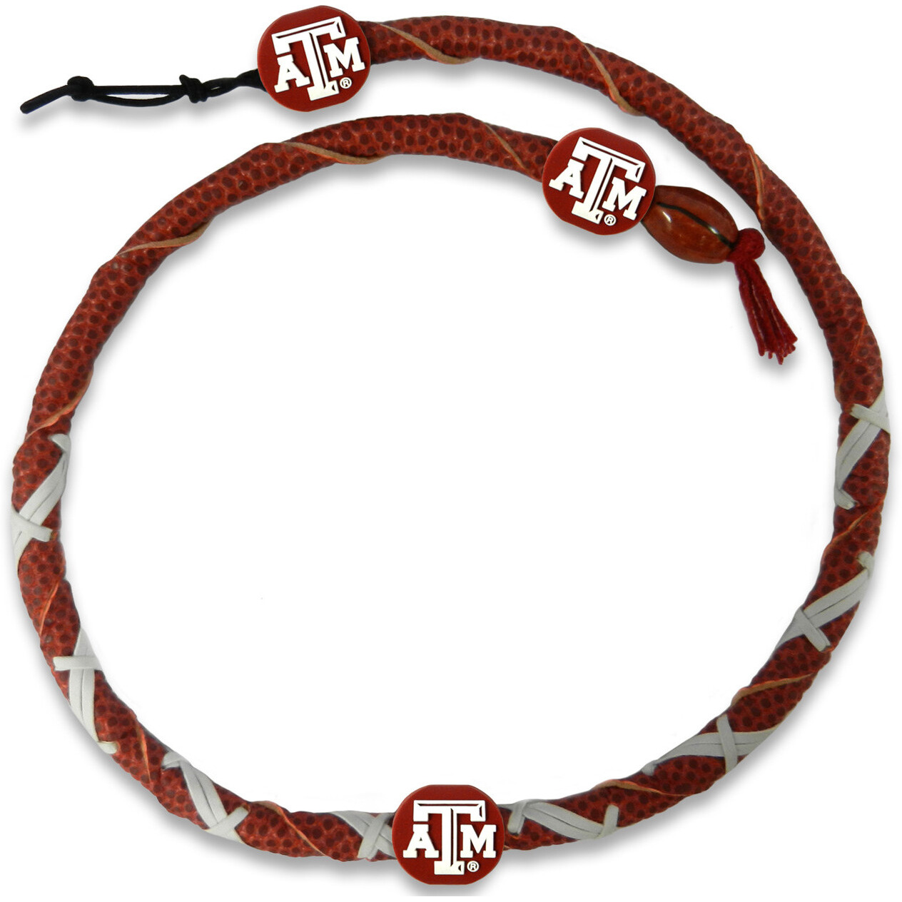 Texas A&M Aggies Necklace Spiral Football CO
