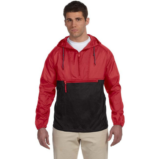 Adult Packable Nylon Jacket - BLAcK - S(D0102H7Y7UX)