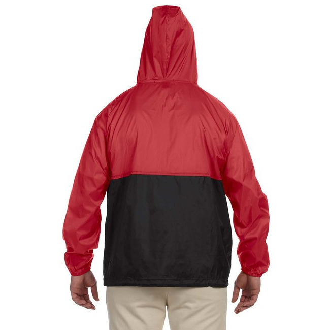 Adult Packable Nylon Jacket - BLAcK - S(D0102H7Y7UX)