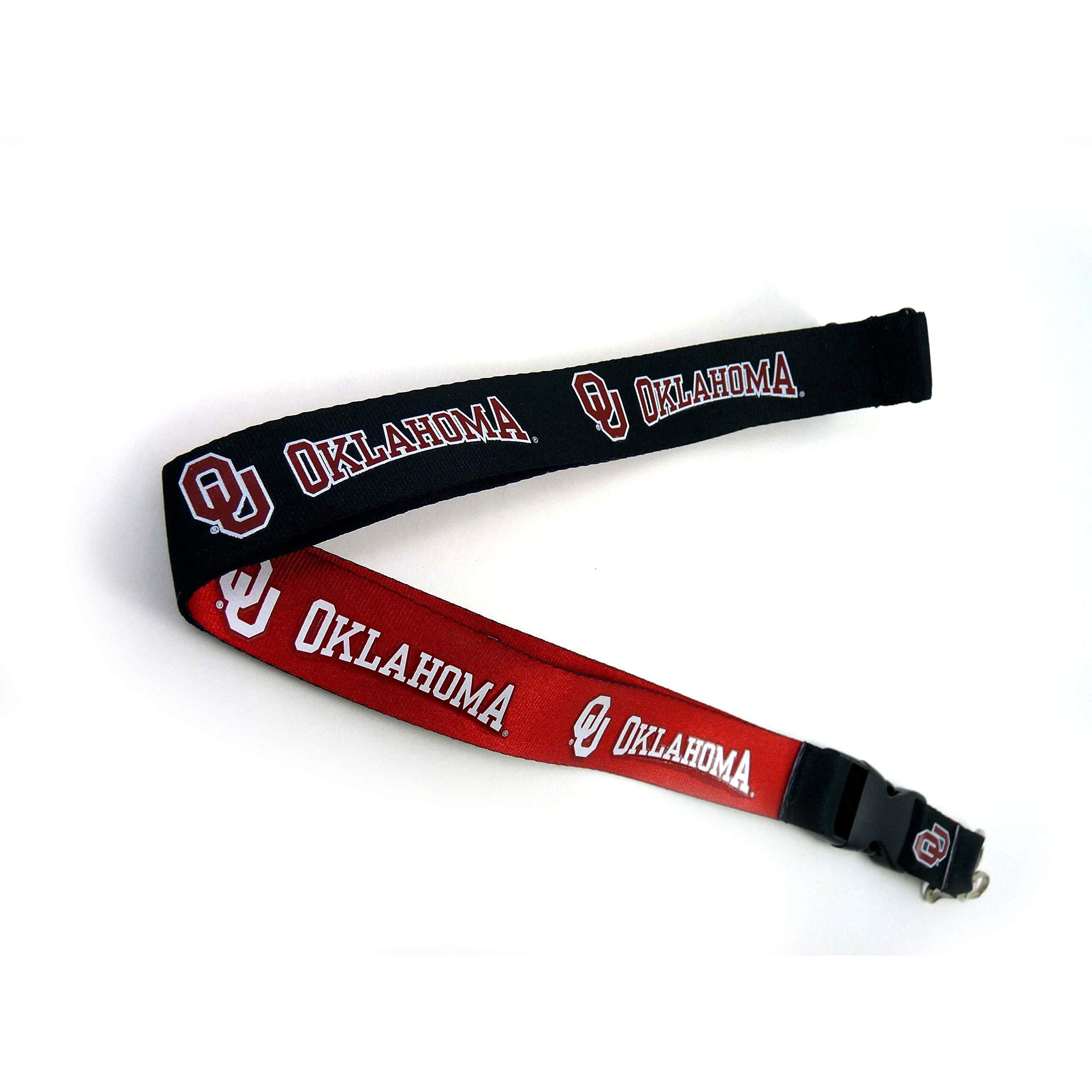 Oklahoma Sooners Lanyard Reversible