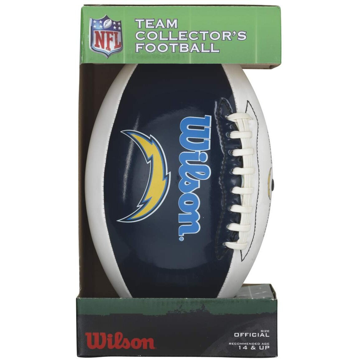 San Diego Chargers Football Wilson Team Logo CO