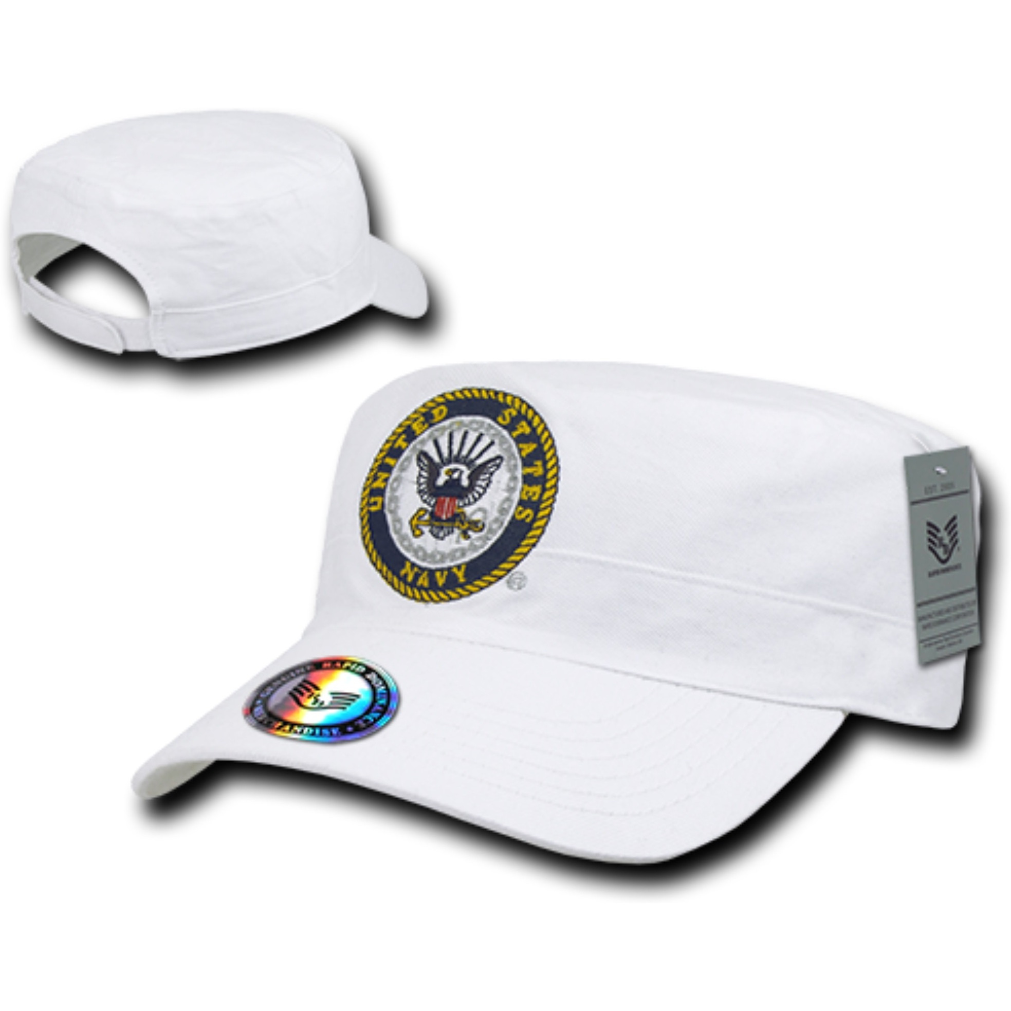 The Private, Military Caps, U.S.Navy,Wht