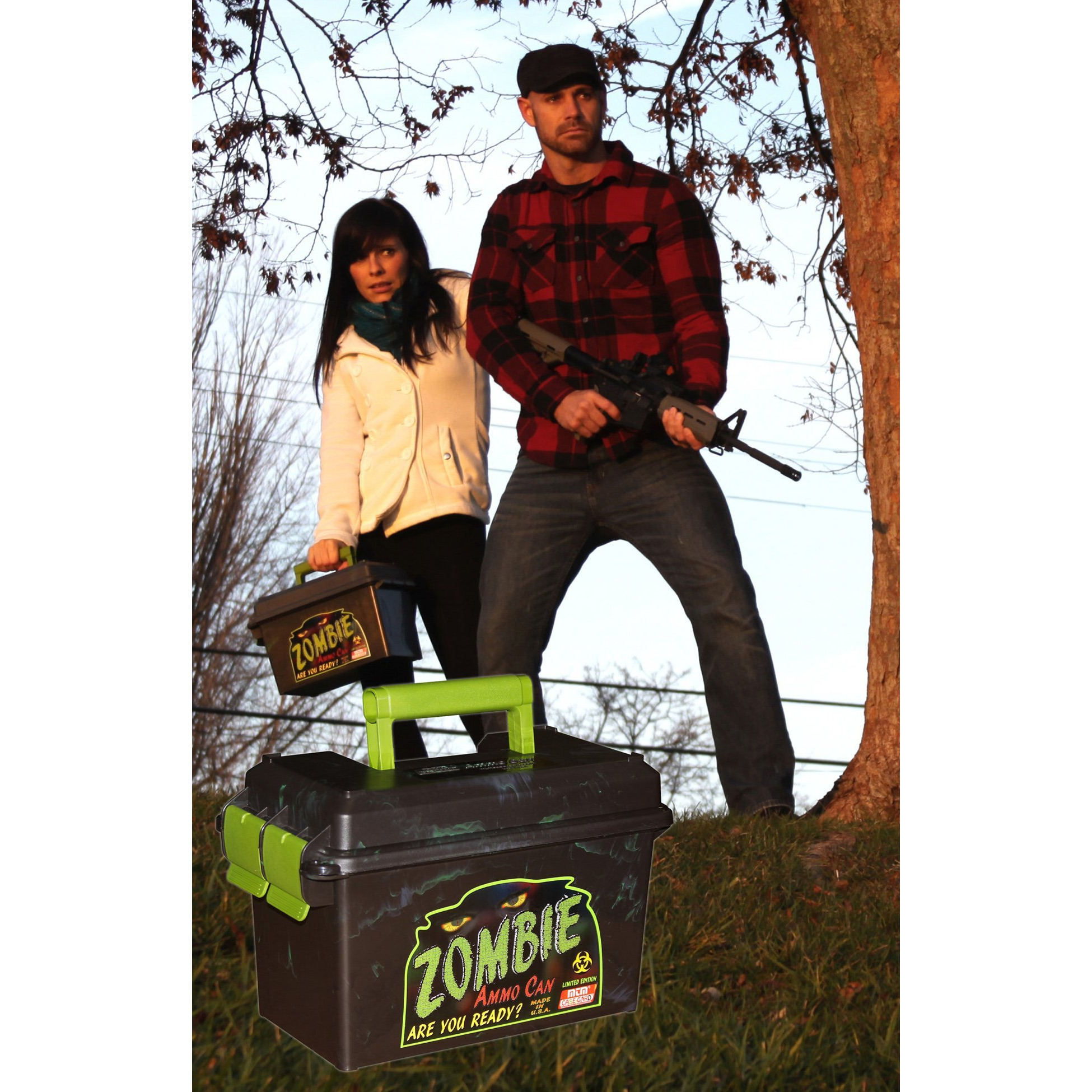 MTM Zombie Ammo Can 50 Caliber Zombie
