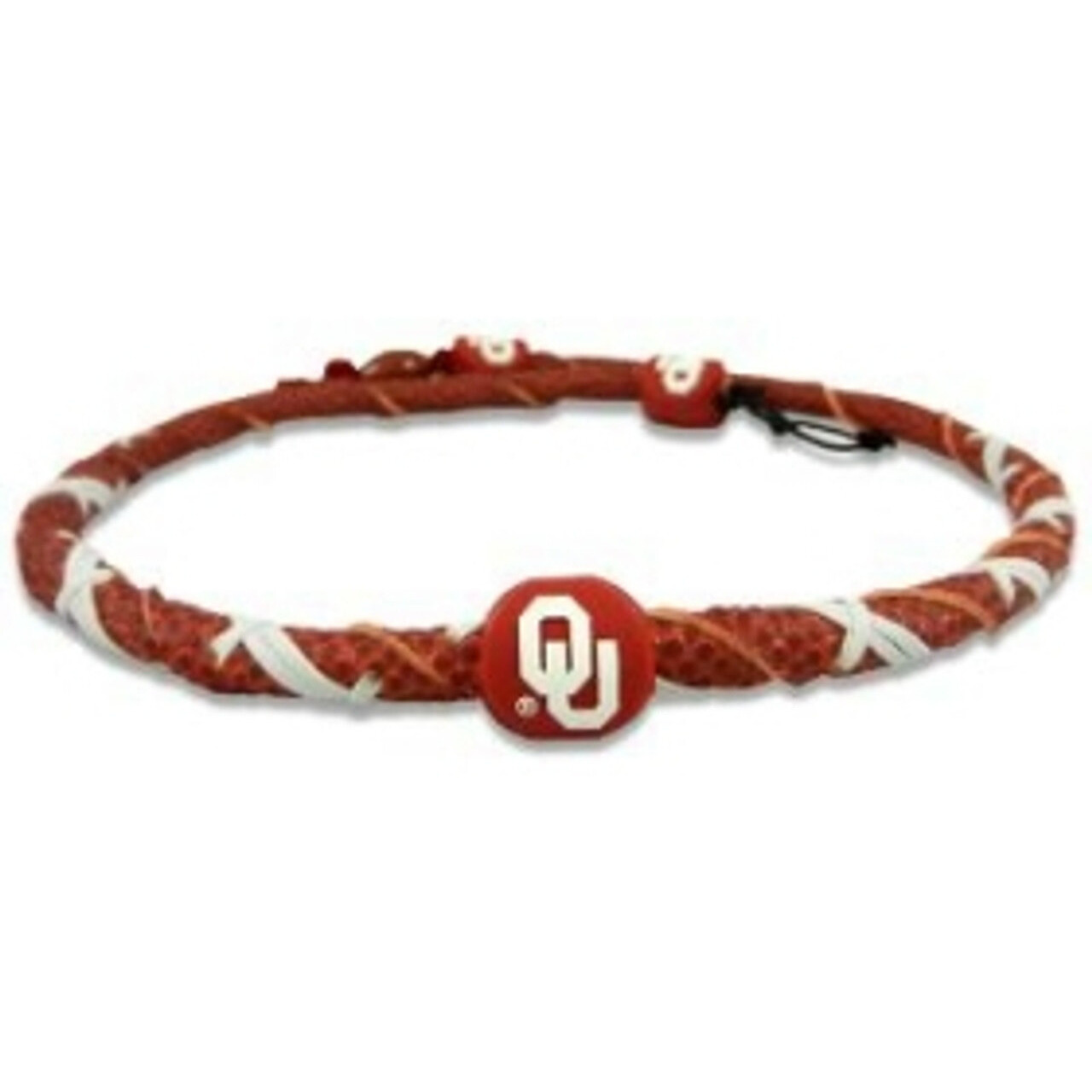 Oklahoma Sooners Necklace Spiral Football CO