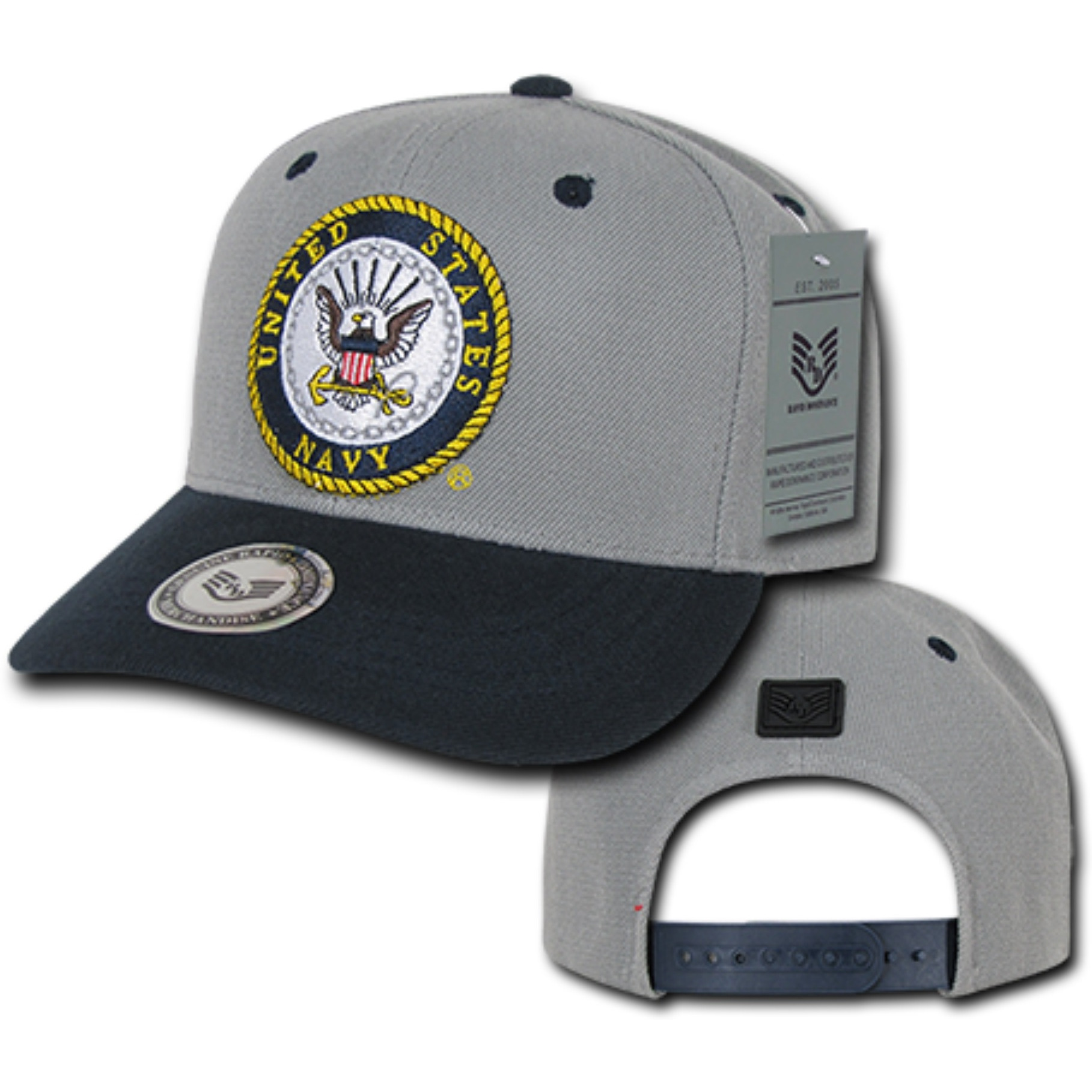 Workout, Branch Caps, Navy, GryNvy