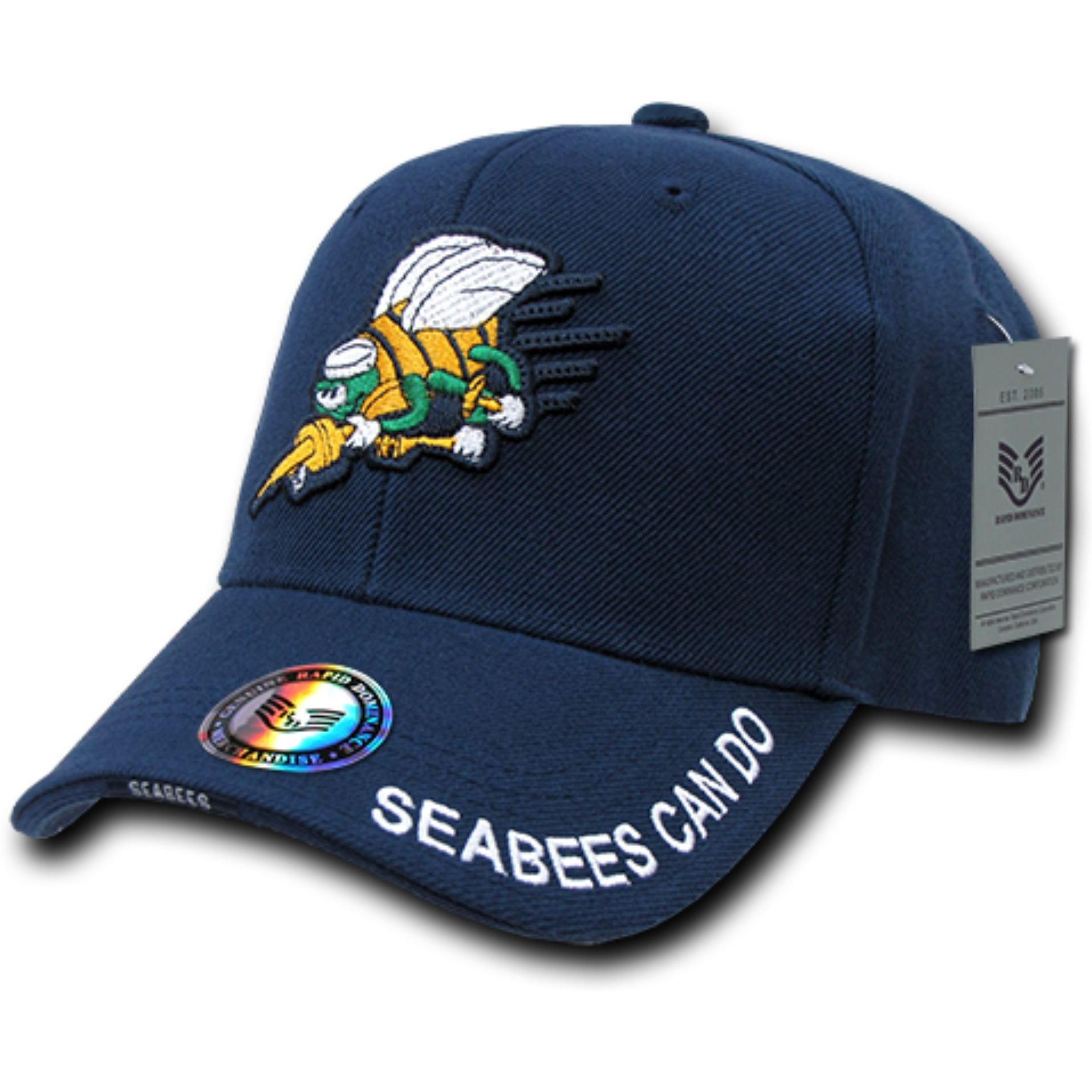The Legend Milit Caps, Navy Seabees, Nvy