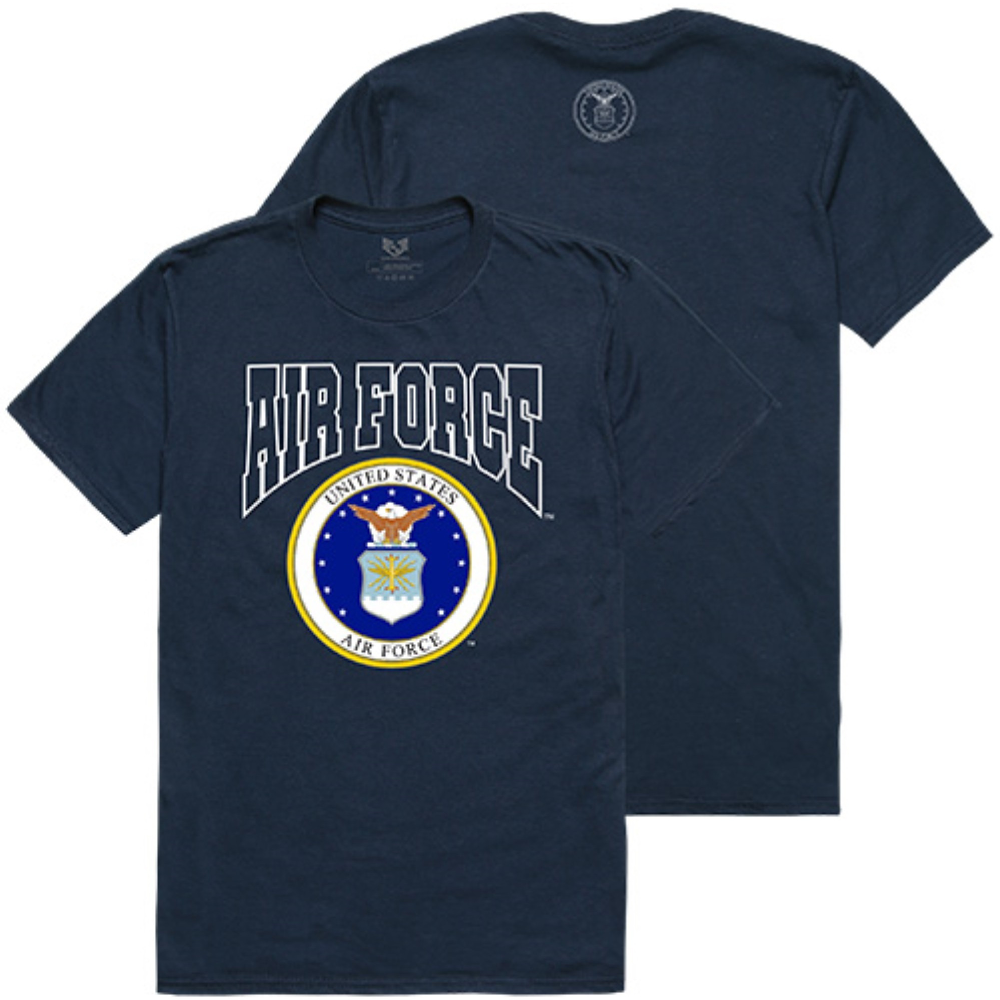Classic Military T's, Air Force, Navy, M