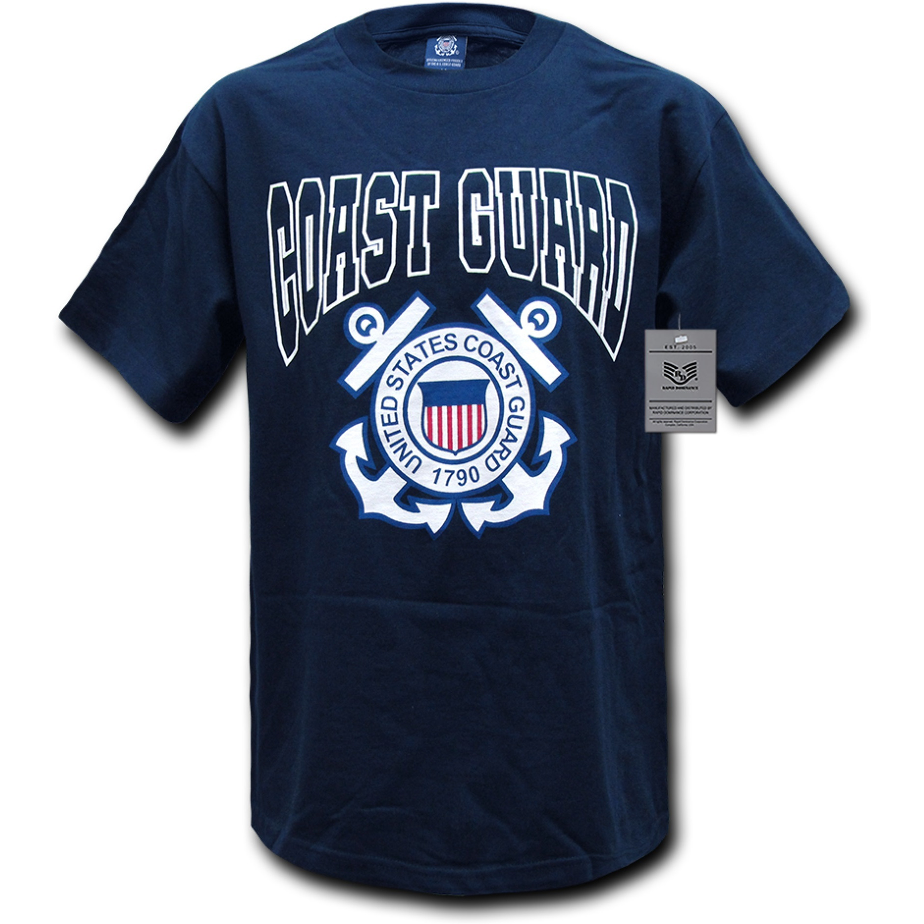 Classic Military T's,Coast Guard,Navy,XL
