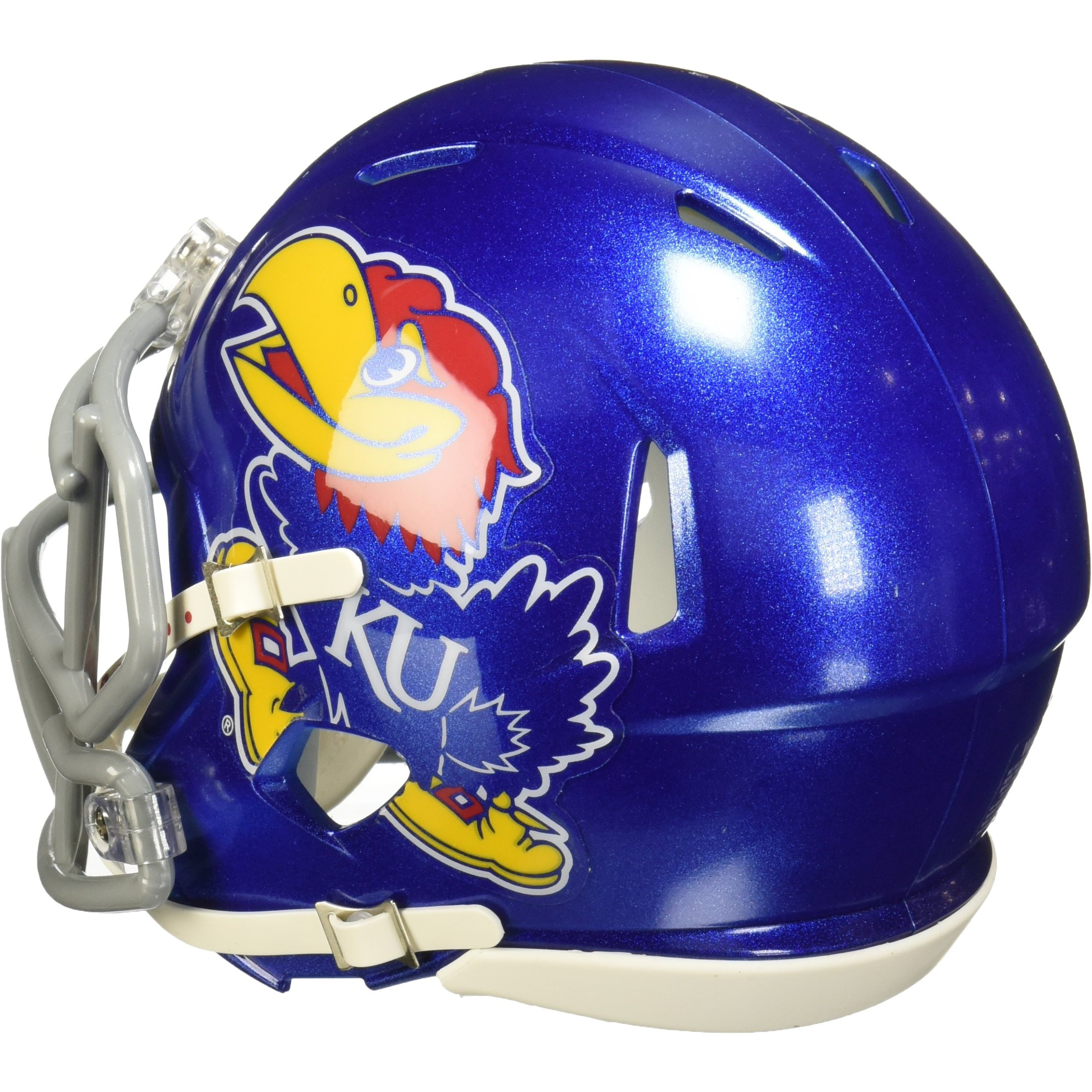 Kansas Jayhawks Speed Mini Helmet - Special Order