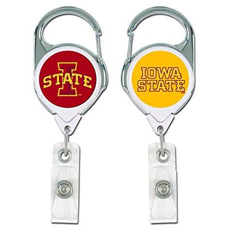 Iowa State Cyclones Badge Holder Premium Retractable - Special Order