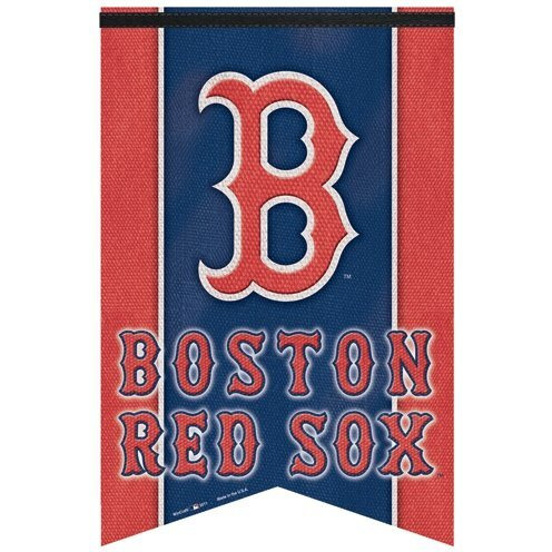 Boston Red Sox Banner 17x26 Pennant Style Premium Felt