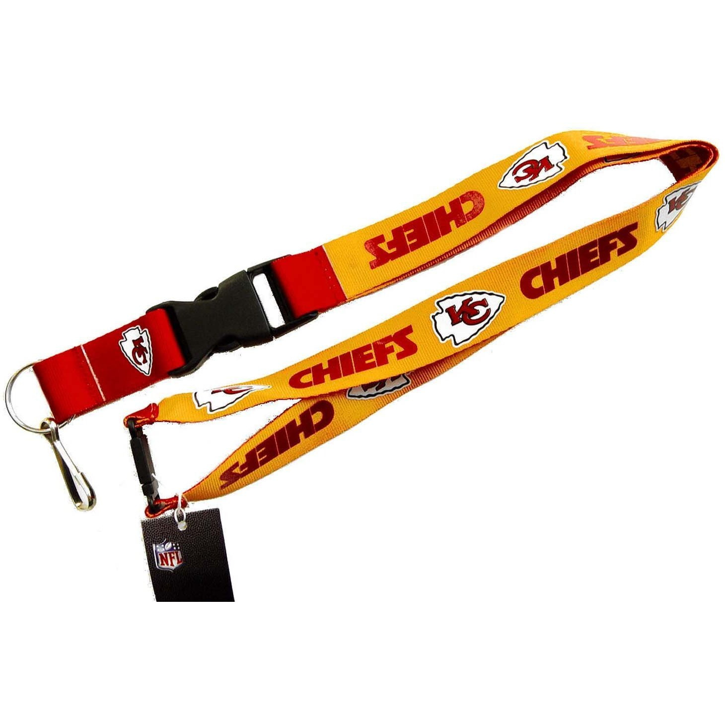 Kansas City Chiefs Lanyard Reversible