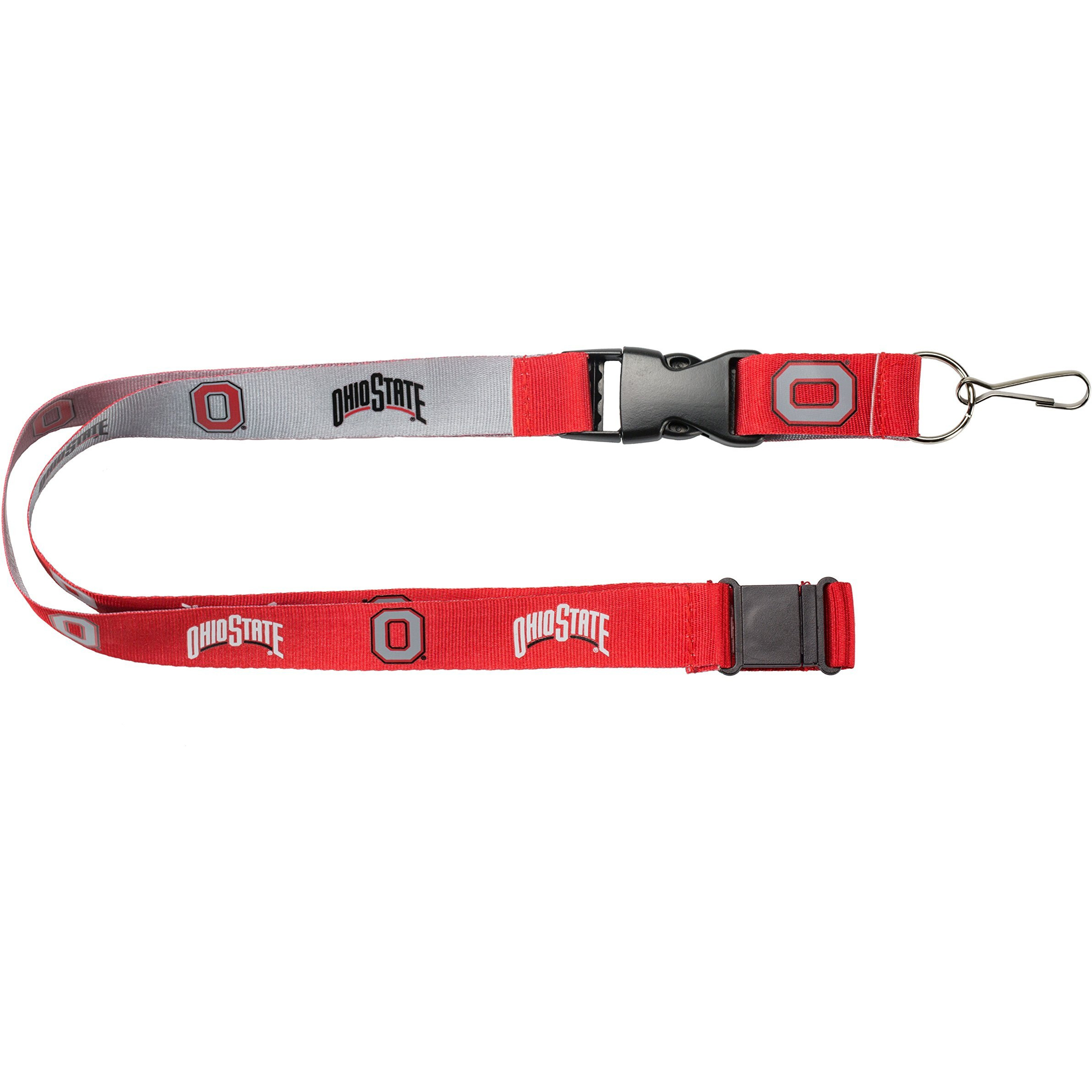 Ohio State Buckeyes Lanyard Reversible