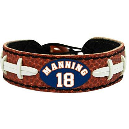 Denver Broncos Bracelet Classic Football Peyton Manning Design CO