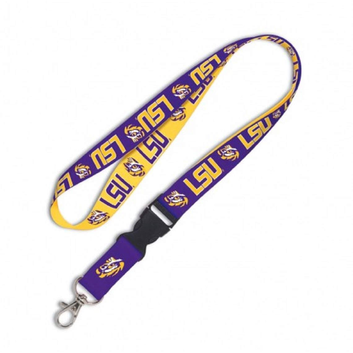 LSU Tigers Lanyard with Detachable Buckle Special Order