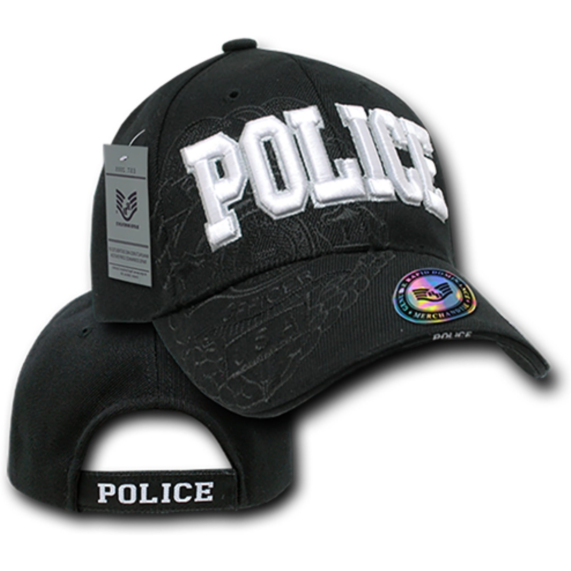 Shadow Law Enf. Caps, Police, Black
