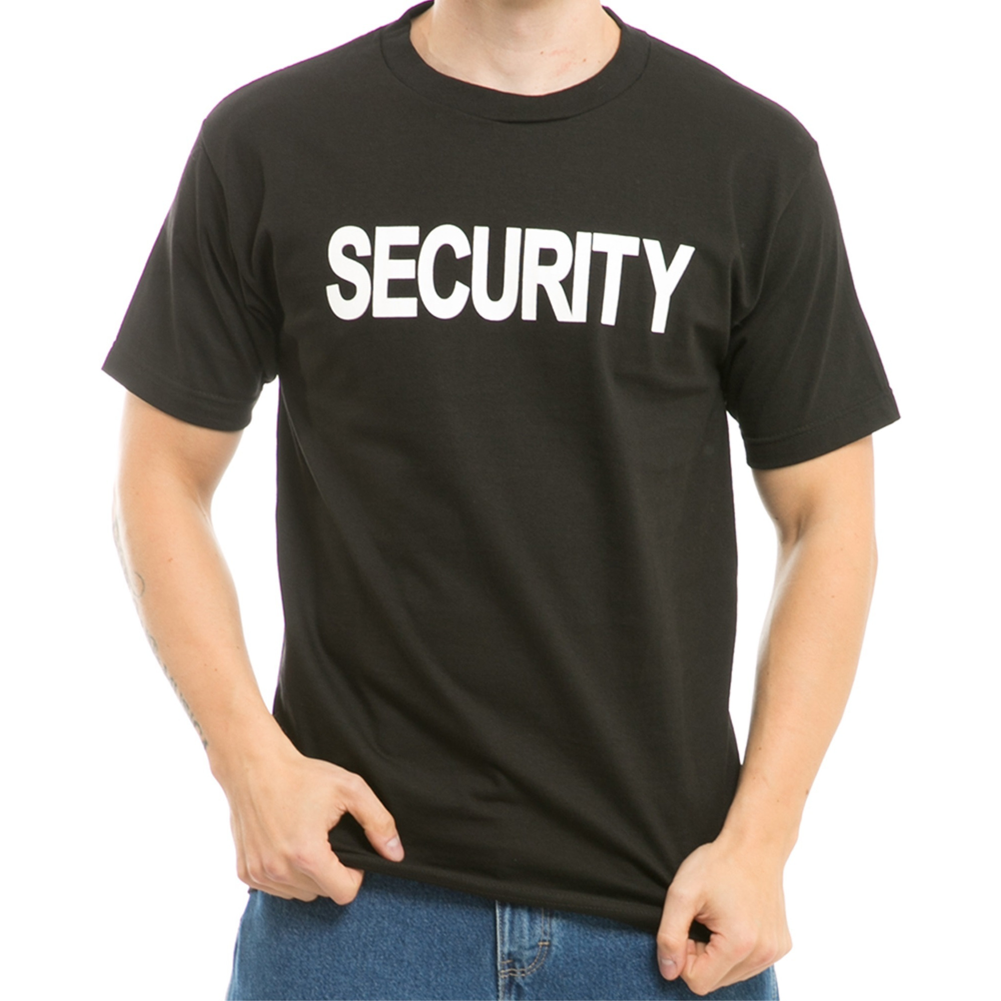 Law Enf. T's, Security, Black, M