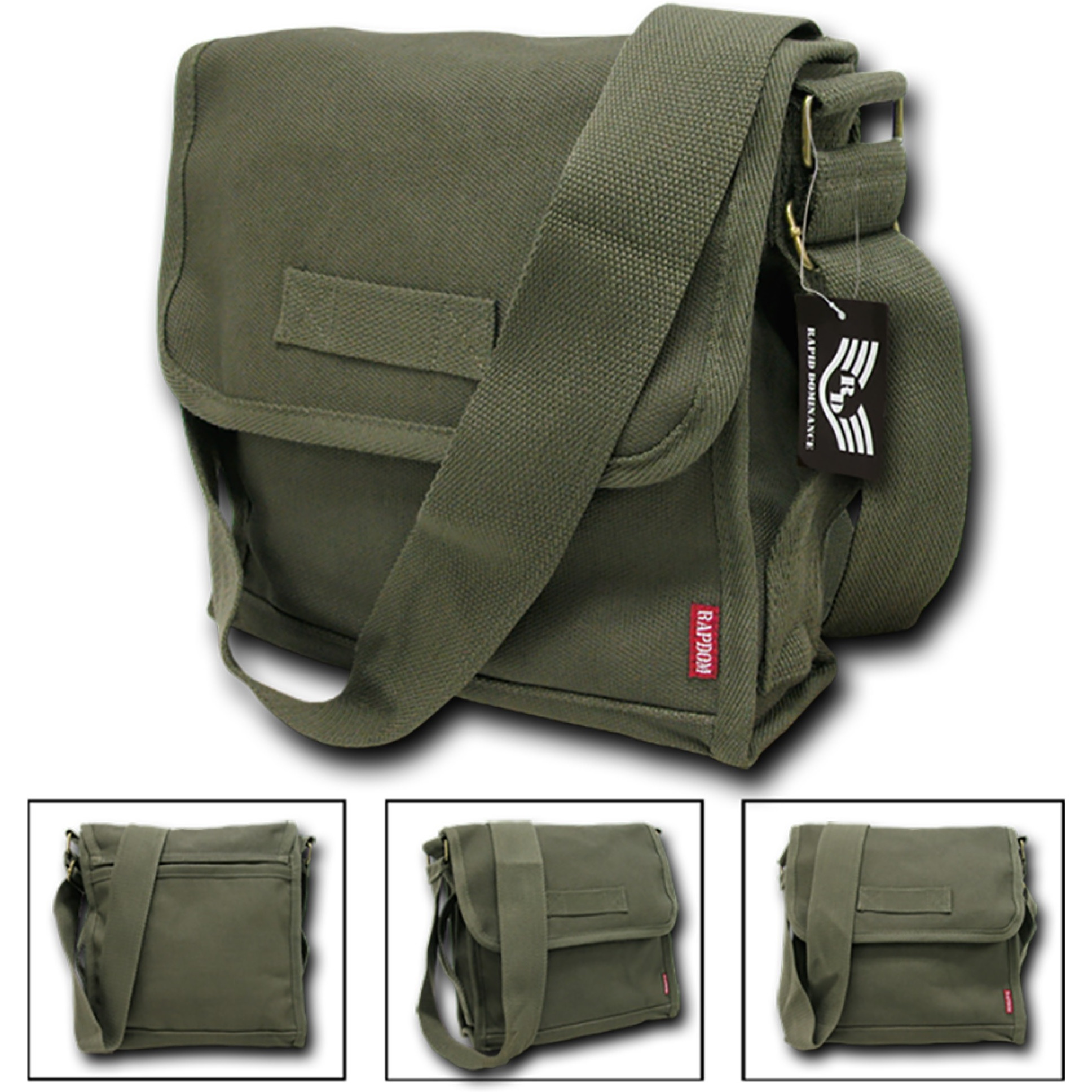 Heavyweight Field Bags, Olive
