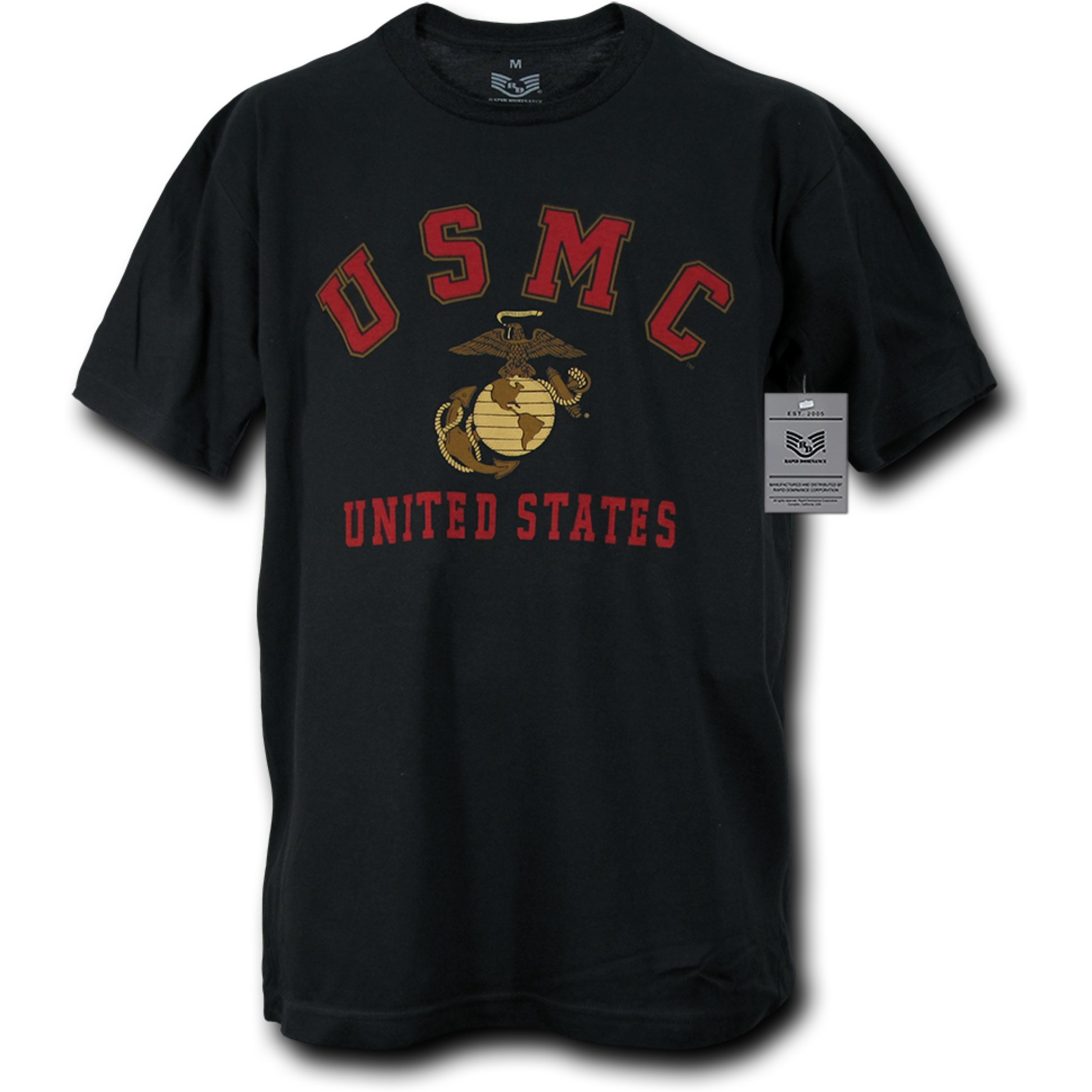 30 Single Tee, US Marine Classic,Black,L