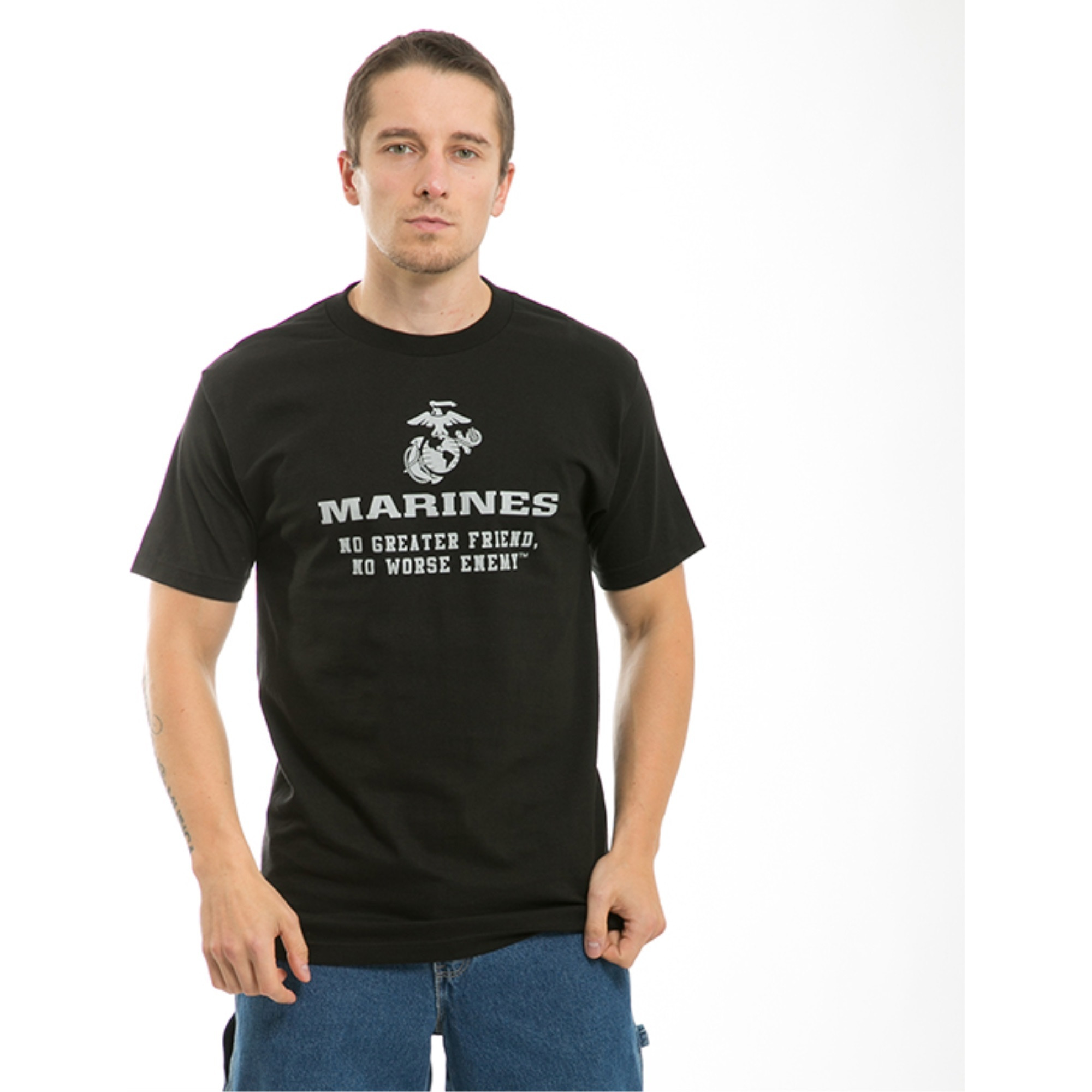Military Graphics T's, NoGreater, Blk, L