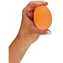 NOVA Hand Exerciser Oval Egg, Hand Grip Squeeze Oval Ball for Strength, Stress and Recovery, Comes in 3 Resistance Levels - Pink Soft, Orange Medium and Blue Firm