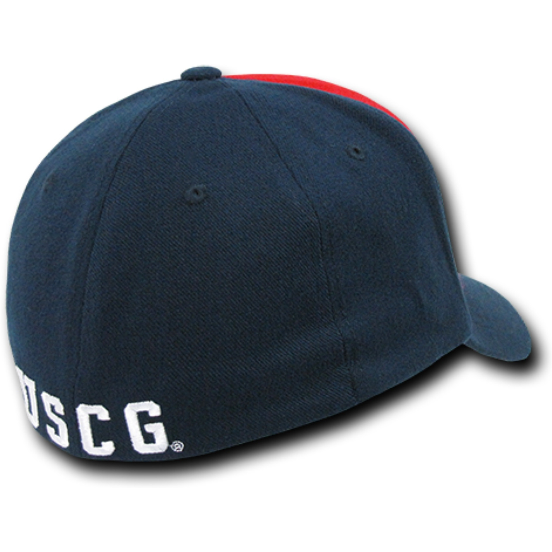 Flex Military Caps,CoastGuard, Red, L_XL