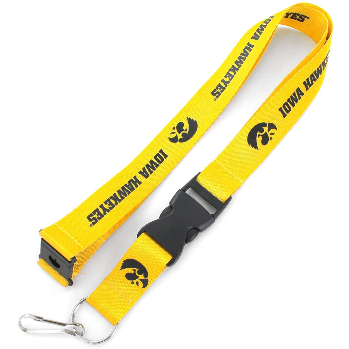 Iowa Hawkeyes Lanyard Gold