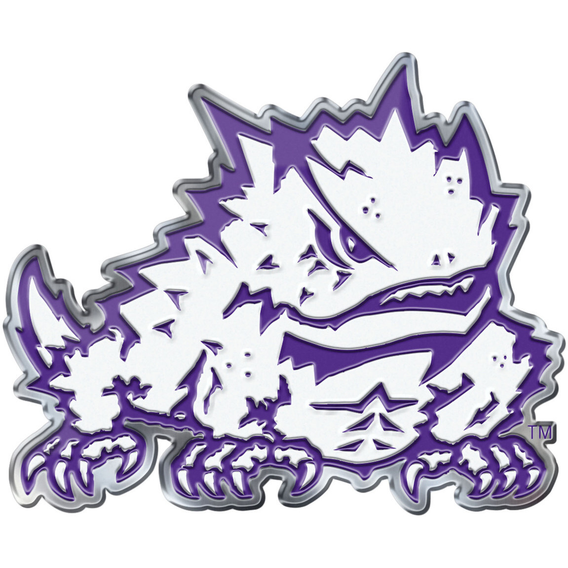 TCU Horned Frogs Auto Emblem Color