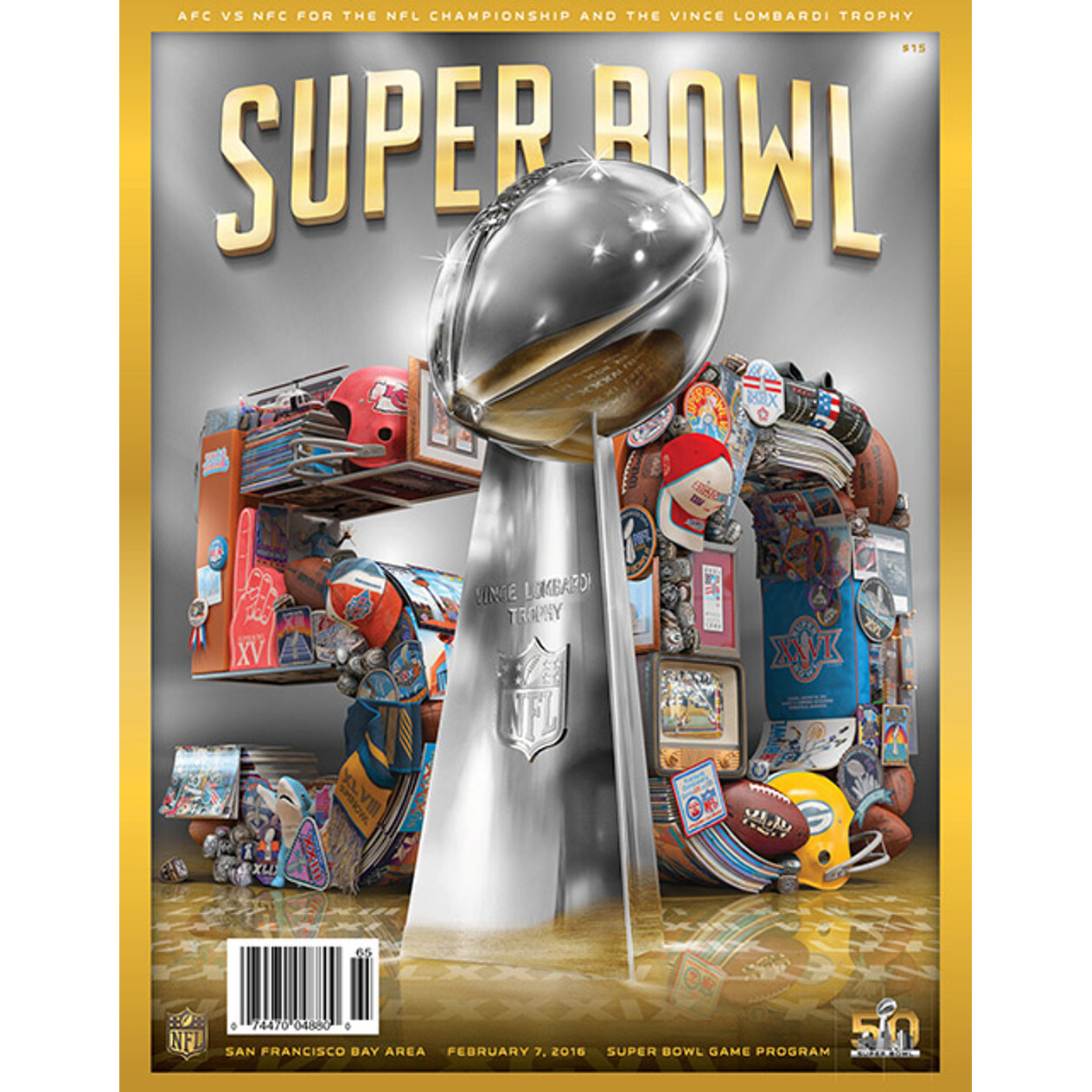 Super Bowl 50 Program