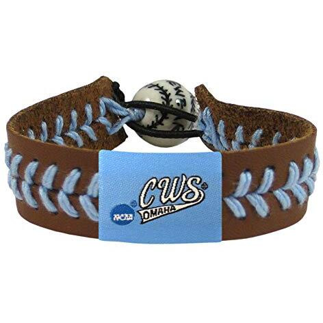 College World Series Bracelet Classic Baseball Logo Brown CO