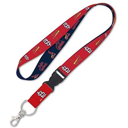 St Louis Cardinals Lanyard with Detachable Buckle