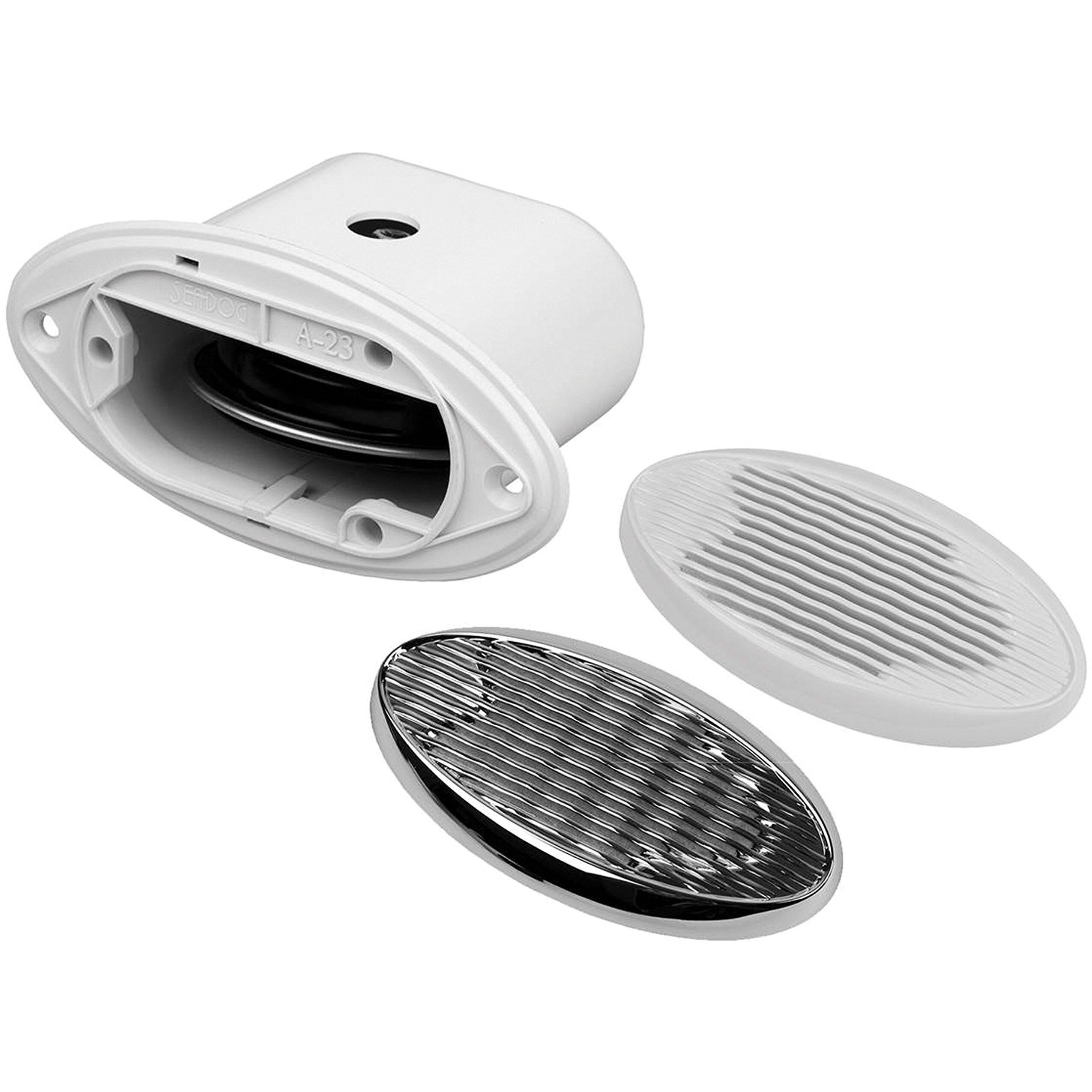 Sea-Dog 431230-1 Drop-In V.2 Hidden Horn with Grills