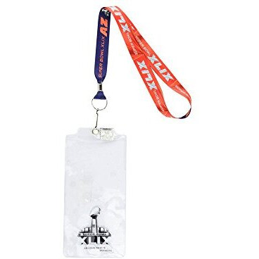 Lanyard with Credential Holder and Pin Super Bowl 50 Design CO