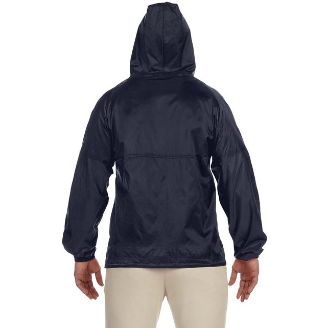 Adult Packable Nylon Jacket - BLAcK - S(D0102H7Y5RJ)