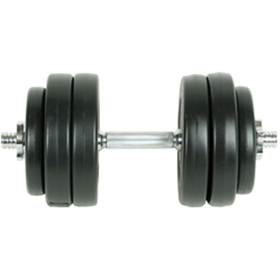 vidaXL 9 Piece Dumbbell Set 33.1 lb