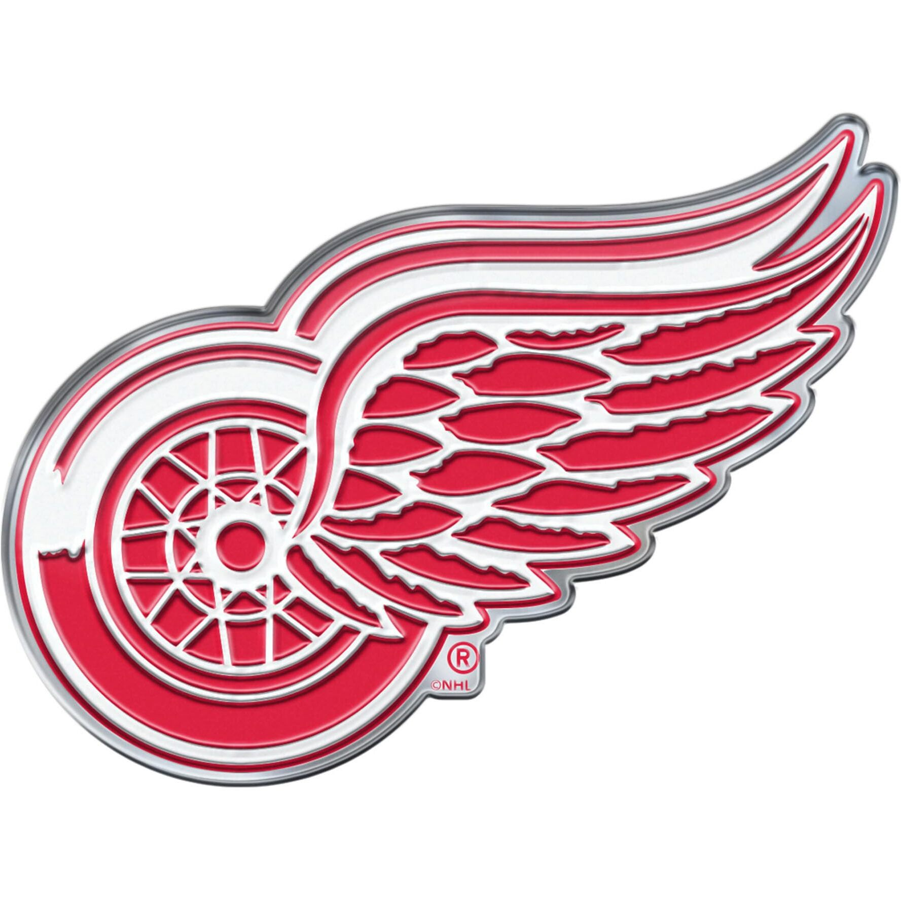 Detroit Red Wings Auto Emblem - Color