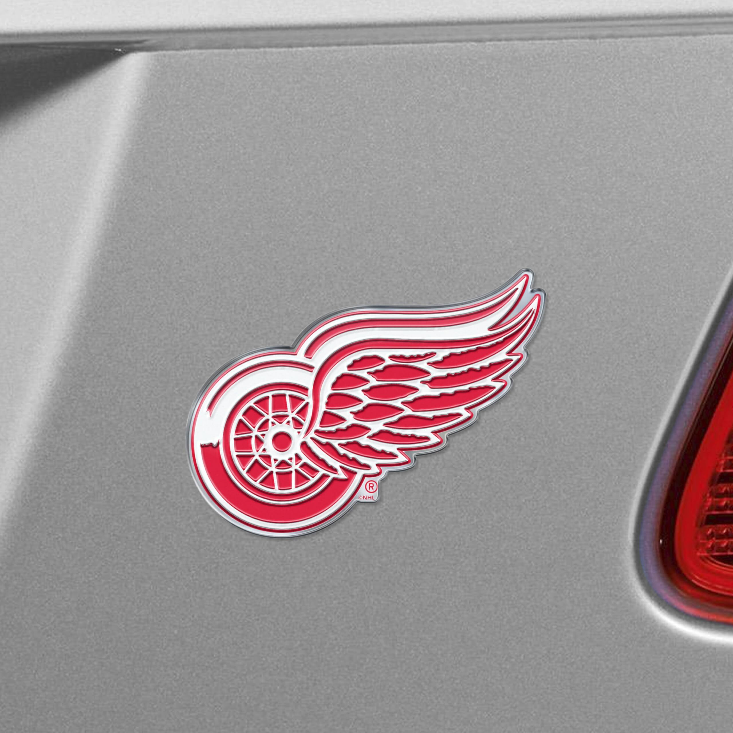 Detroit Red Wings Auto Emblem - Color