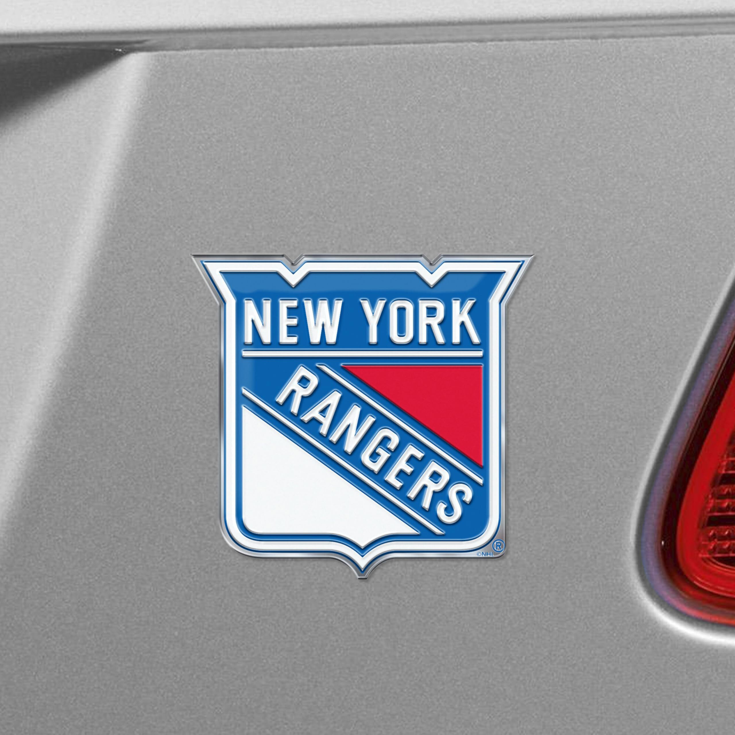 New York Rangers Auto Emblem - Color