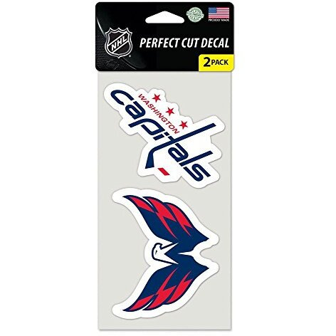 Washington Capitals Set of 2 Die Cut Decals