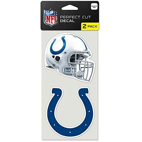 Indianapolis Colts Set of 2 Die Cut Decals
