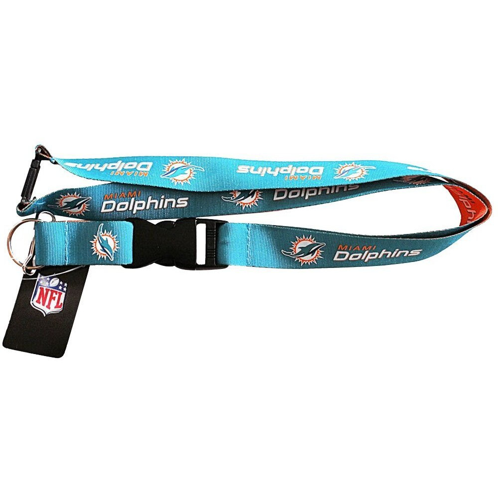 Miami Dolphins Lanyard Reversible