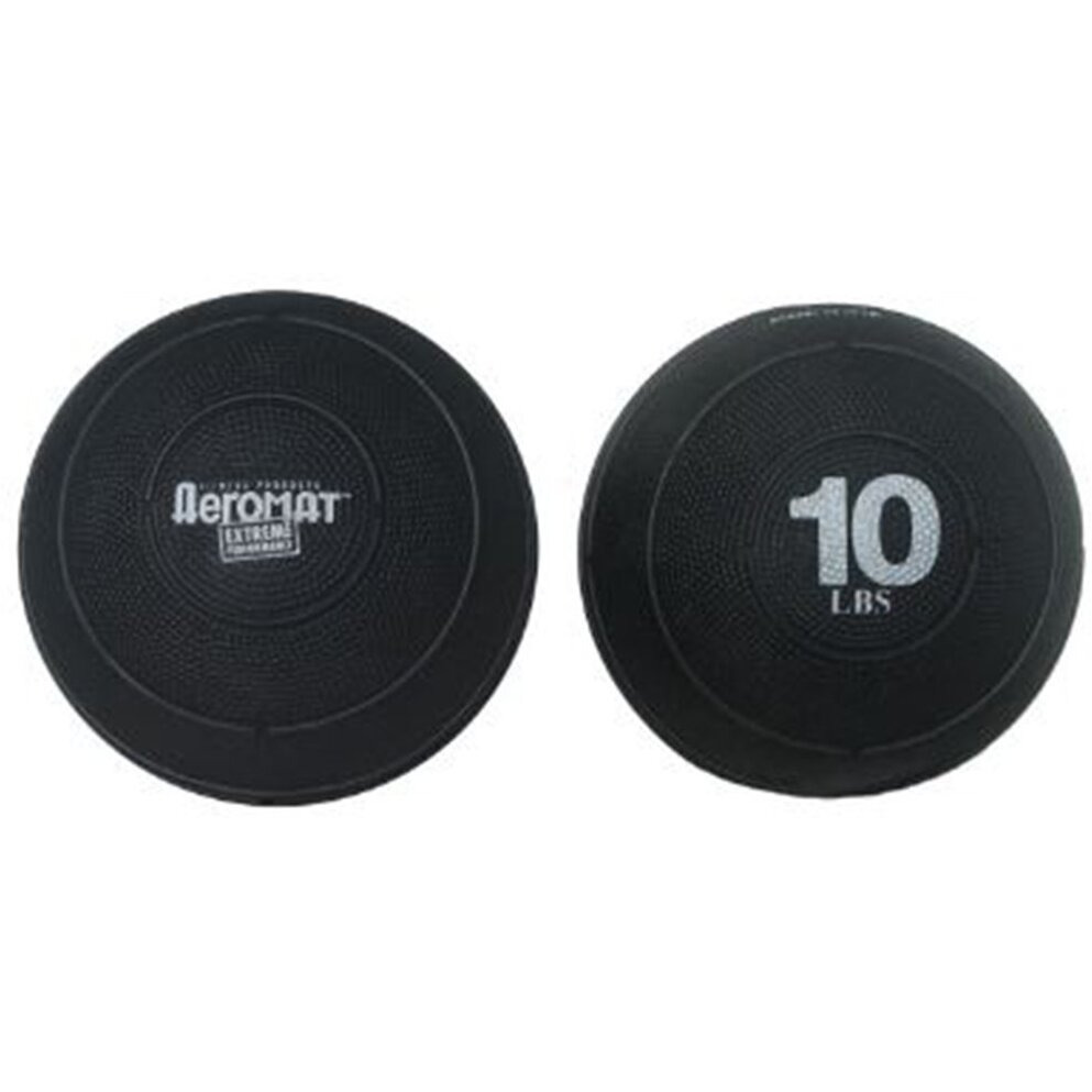 Aeromat Extreme Performance Slam Ball. 9 dia, 20 LB Black