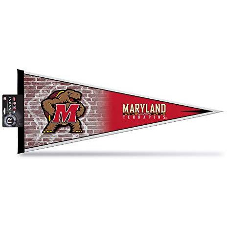 Maryland Terrapins Pennant 12x30 Carded Rico